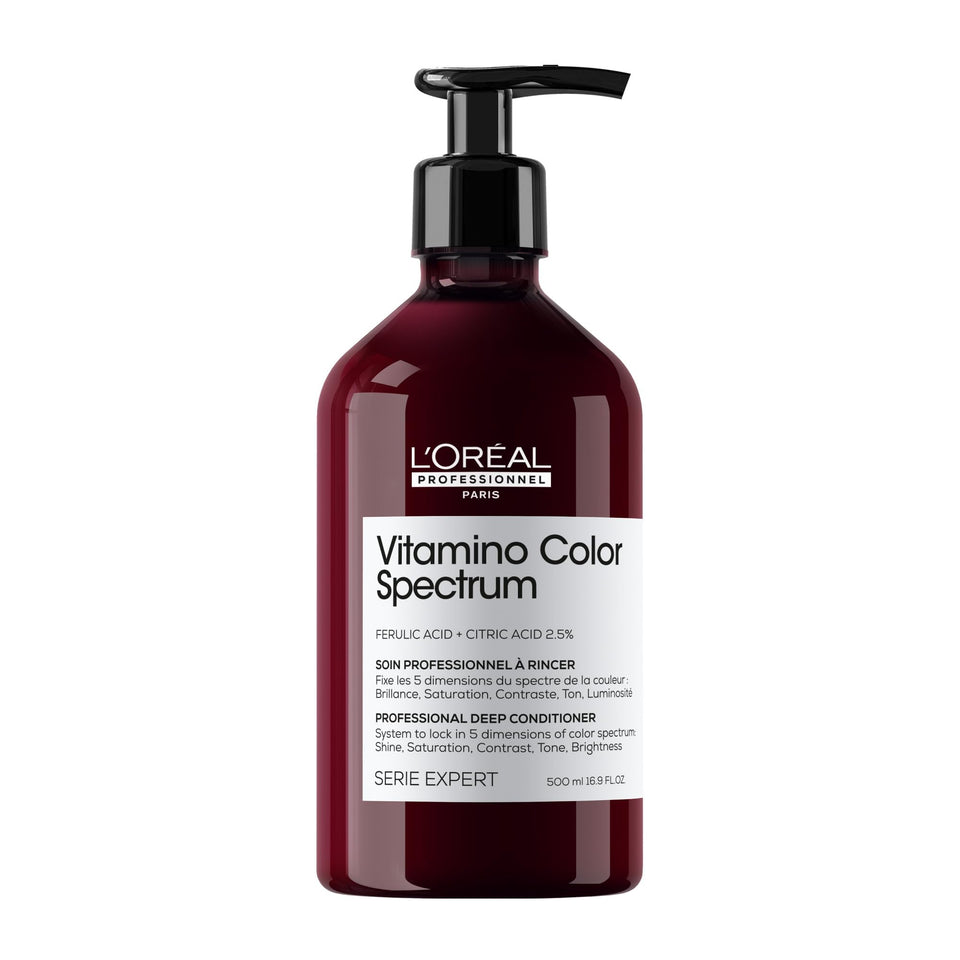 L'Oréal Professionnel Paris front packaging showing product and benefit of vibrant color