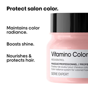 L'Oréal Professionnel Paris creamy mask texture close-up for deep hydration benefit