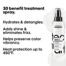 L'Oréal Professionnel close-up of lightweight texture for smooth finish