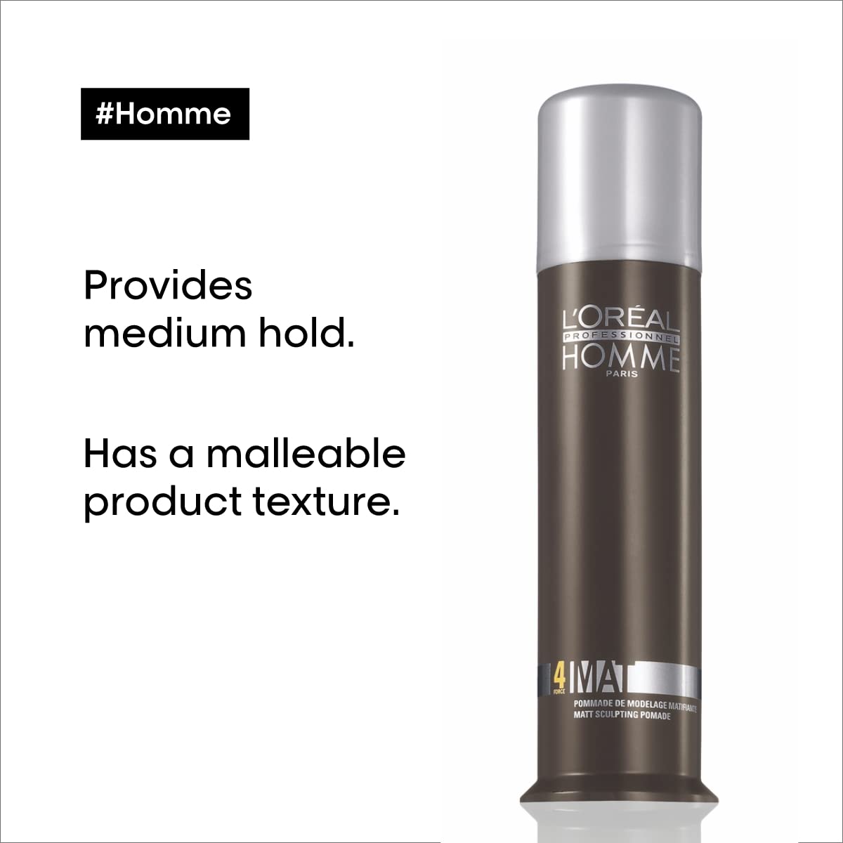 L'Oréal Professionnel Paris close-up label displaying ingredients and usage guidance