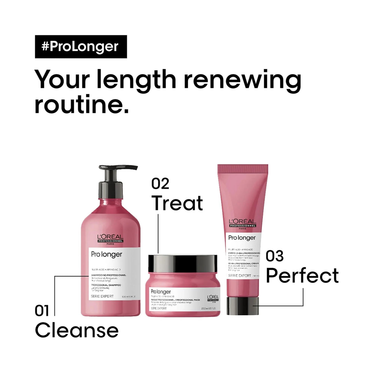 L'Oréal Professionnel Paris styled hair lifestyle image showing added shine and thicker appearance