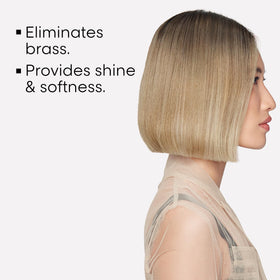 L'Oréal Professionnel close-up texture demonstrating violet micro-pigments benefit