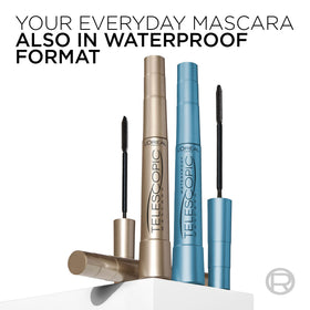 L'Oreal Paris telescopic on a vanity demonstrating everyday makeup routine convenience