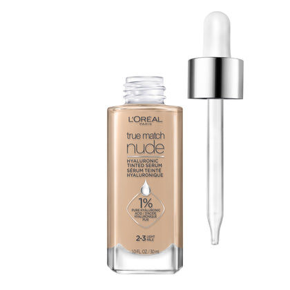 L'Oreal Paris front packaging showing bottle and label, easy shade recognition