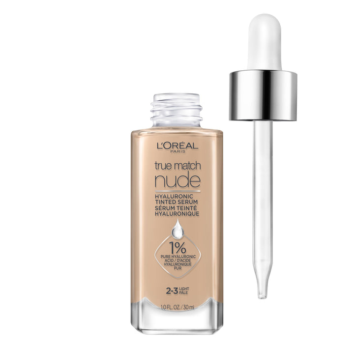 L'Oreal Paris front packaging showing bottle and label, easy shade recognition