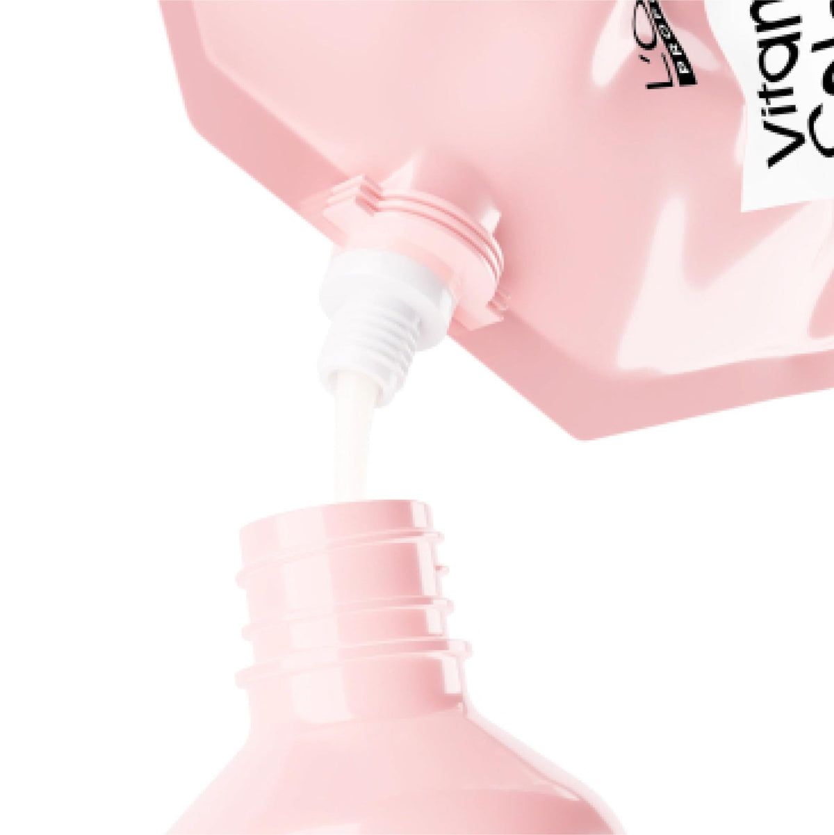 L'Oréal Professionnel bottle staged in bathroom lifestyle setting for daily use