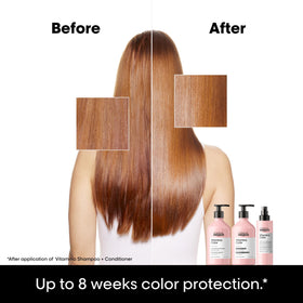 L'Oréal Professionnel shampoo foam texture demonstrating gentle cleanse and lather