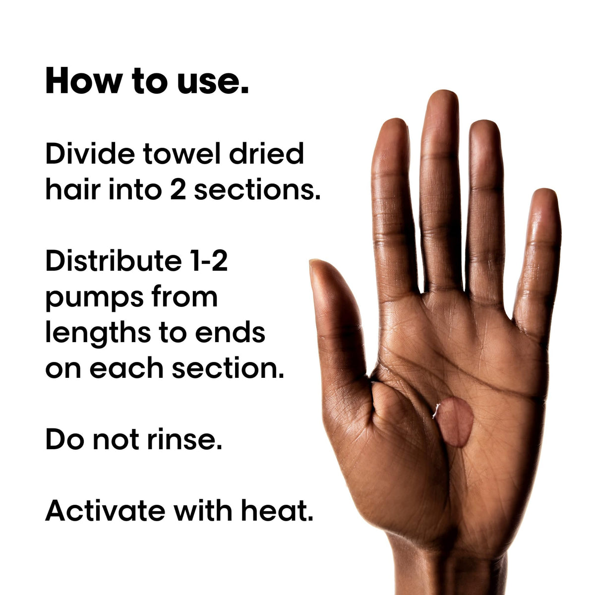 L'Oréal Professionnel demonstrating heat protection during flatiron styling