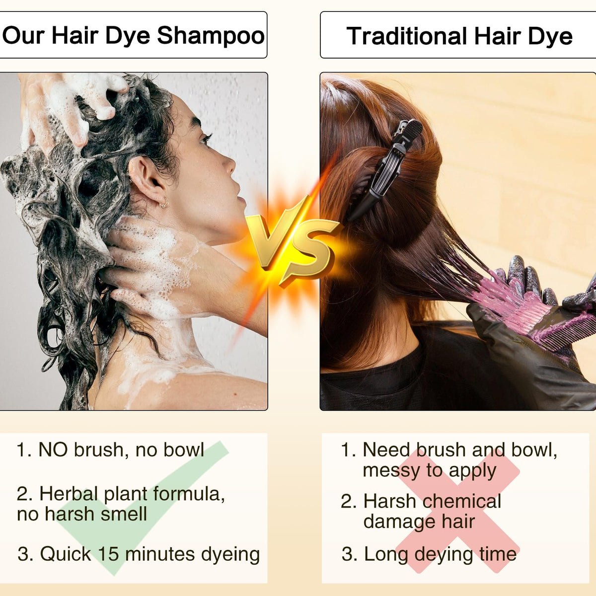 lorpon product label closeup showing ammonia and paraben free claim