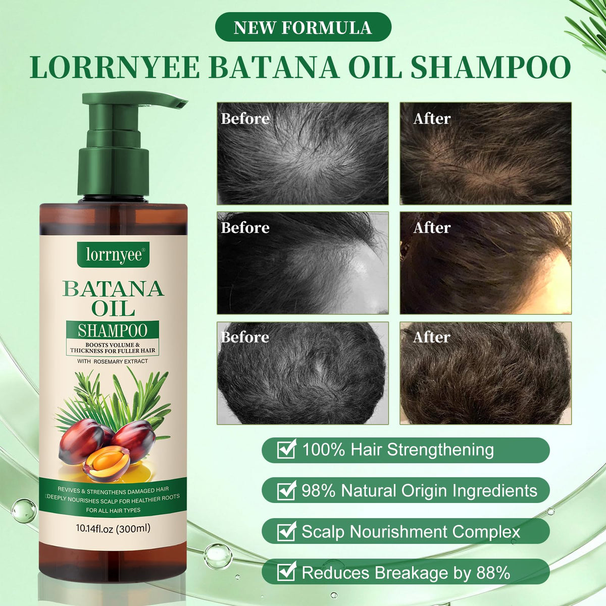 Lorrnyee rich shampoo foam texture close-up demonstrating gentle cleansing