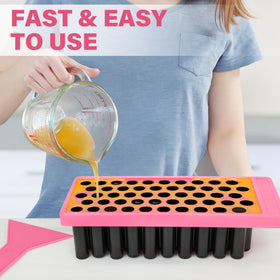 LotFancy finished filled tubes arranged to display uniform tops and ready-to-sell