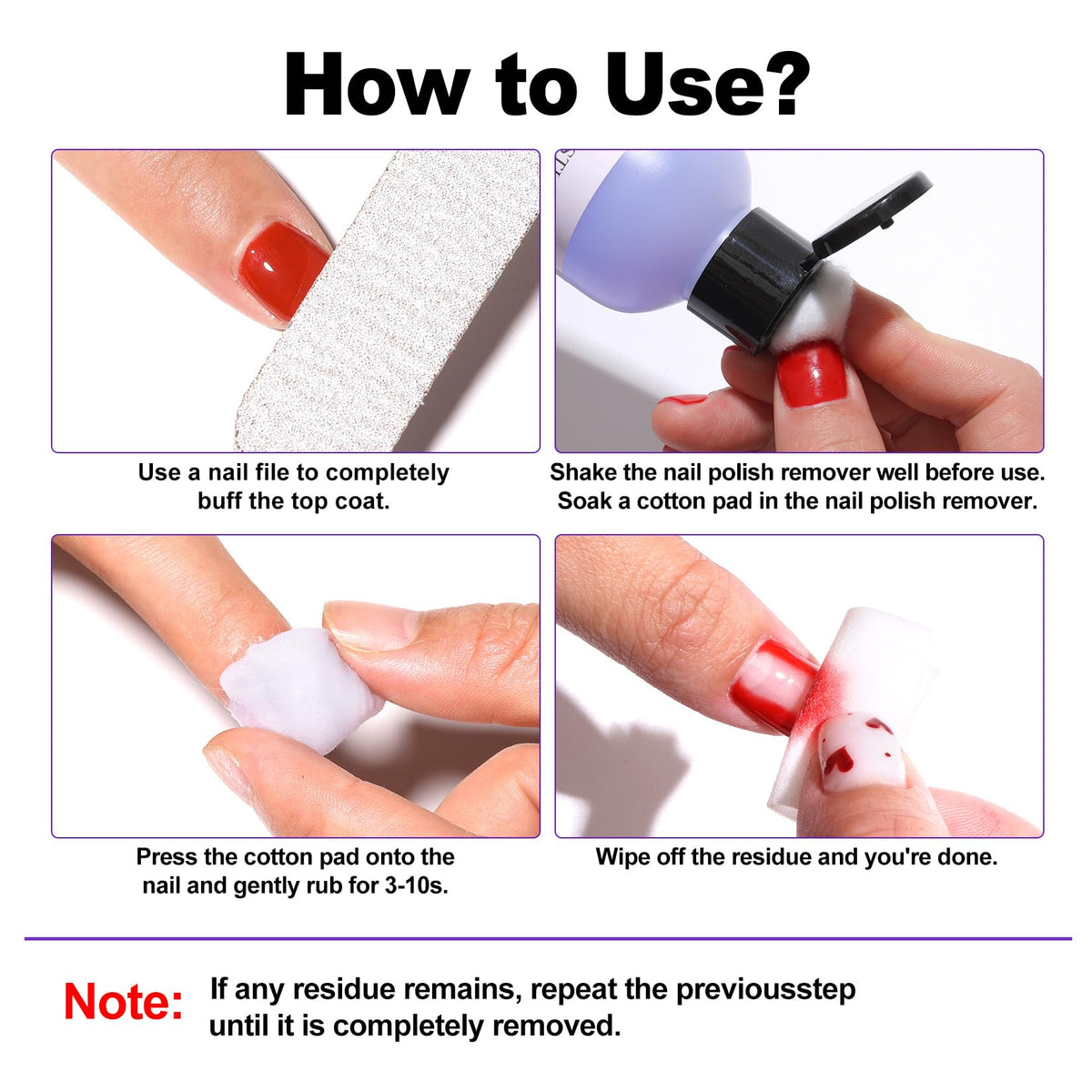 LOUINSTIC before and after nails displaying cleaner, healthier nail beds