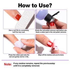 LOUINSTIC before and after nails displaying cleaner, healthier nail beds