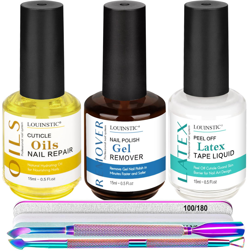 LOUINSTIC front packaging showing full kit contents and quick removal benefit