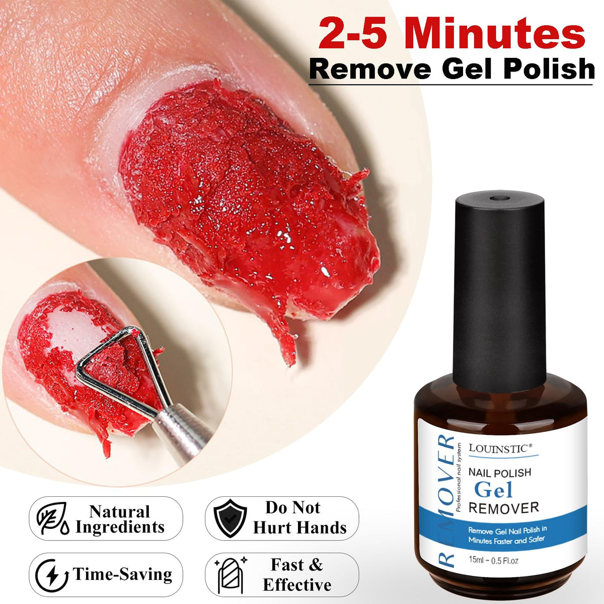 LOUINSTIC bottle of liquid latex close-up protecting surrounding skin