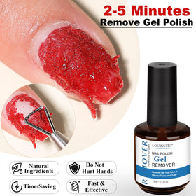 LOUINSTIC bottle of liquid latex close-up protecting surrounding skin