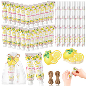 lounsweer front packaging showing 24-set lemon design and coordinated artwork