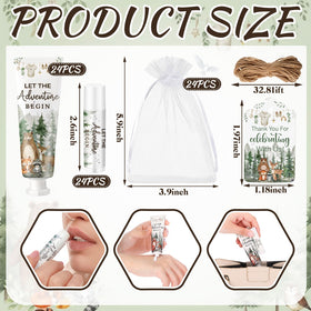 Lounsweer organza bag with products inside demonstrating ready-to-gift presentation