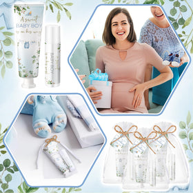 Lounsweer party table lifestyle with favors arranged enhancing event décor and guest takeaway