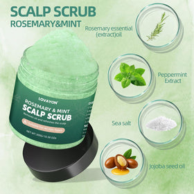 LOVAYON texture close-up of sea salt scrub highlighting gentle exfoliation