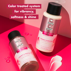 Love Beauty And Planet product label showing recycled bottle and eco-friendly claims