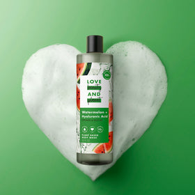 Love Beauty And Planet scent burst of watermelon conveying fresh fragrance