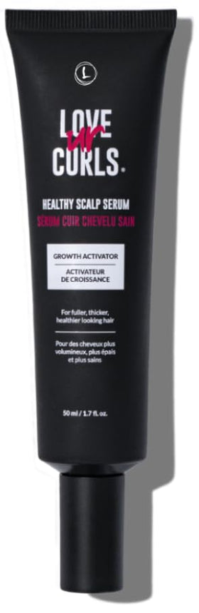 Love Ur Curls front bottle view showing label and 50mL size benefit