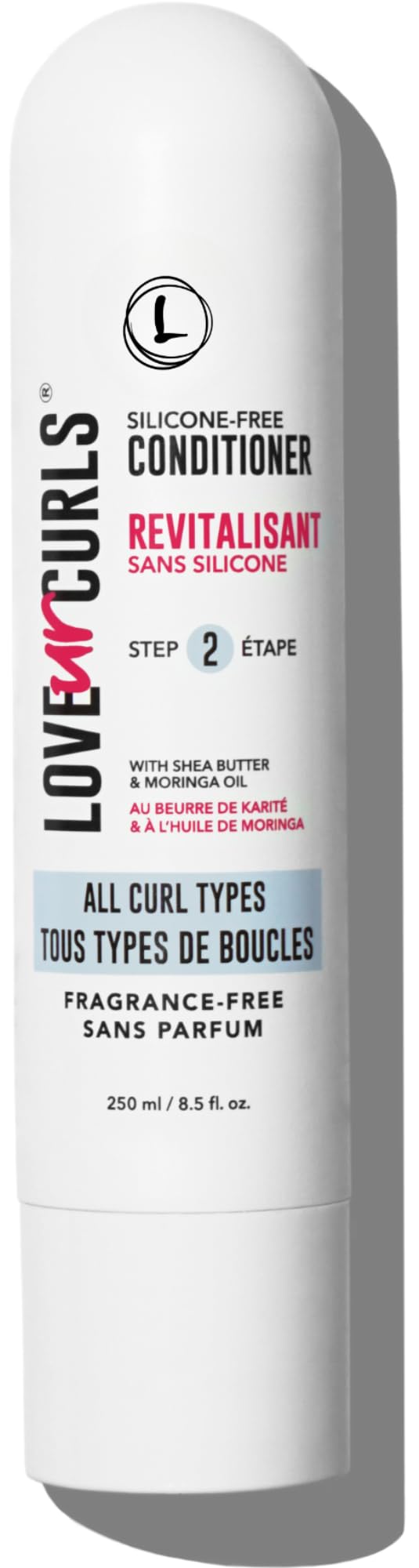 Love Ur Curls front packaging showing bottle and label for easy identification and trust