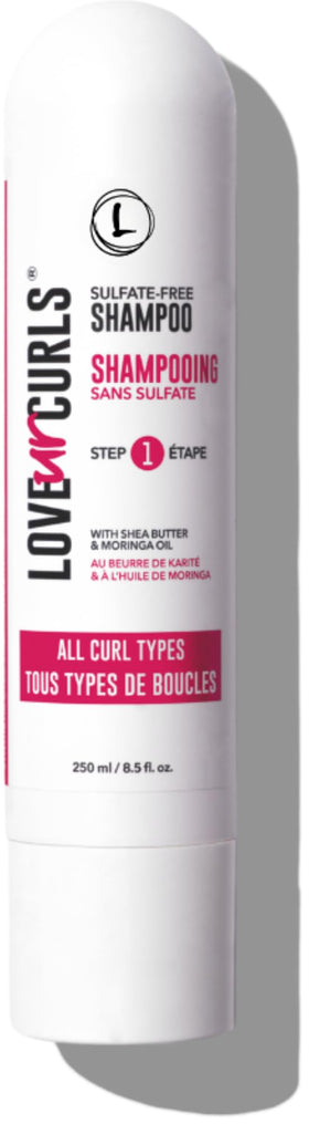 Love Ur Curls front packaging showing bottle and label for easy identification and care