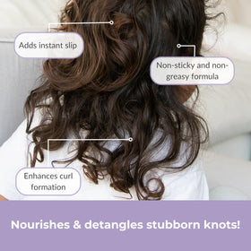 Love Ur Curls close-up of curl texture showing softness and definition
