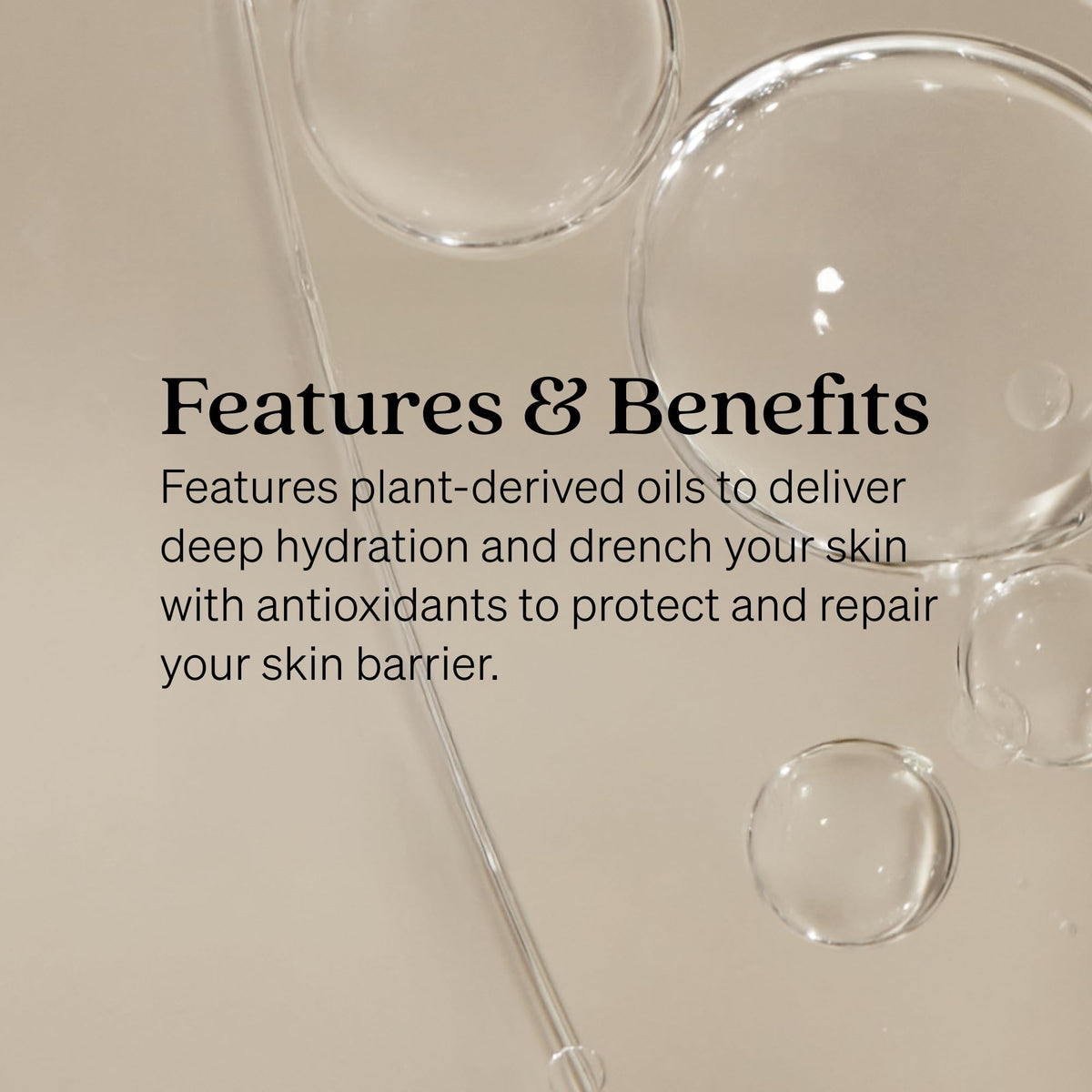 Loved01 being applied to face and neck for lightweight hydration