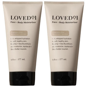 Loved01 front packaging showing two 6 oz jars and product branding for reliable hydration