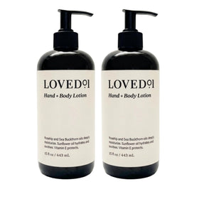 Loved01 front packaging showing 2-pack bottles and clear label, convenient storage benefit