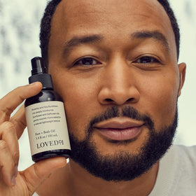 Loved01 used on hair ends and cuticles to smooth and nourish
