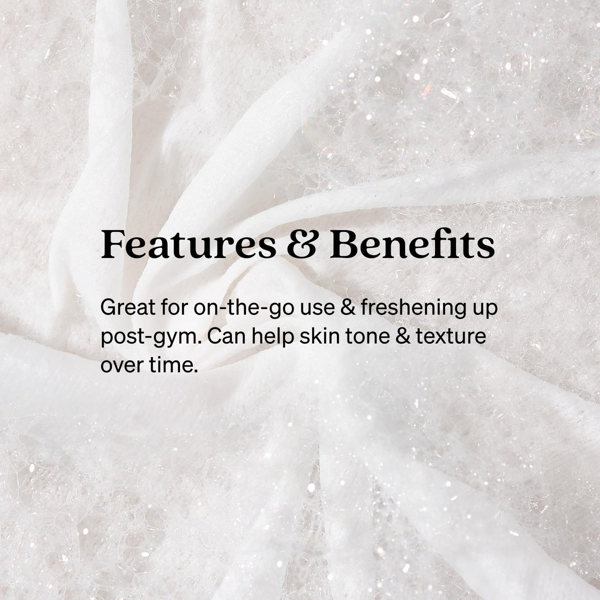 Loved01 ingredients panel label showing salicylic acid and extracts, transparency benefit