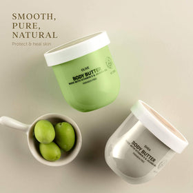 LOVERY coconut jar staged in a bright setting, offers nourishing hydration benefit