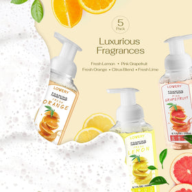 LOVERY label closeup showing natural ingredients and clean formulation