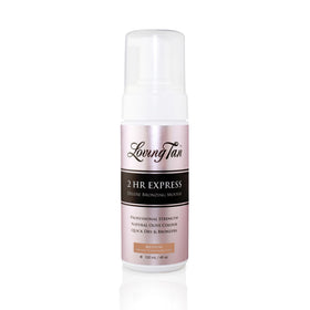 Loving Tan front packaging showing product and benefits for confident purchase
