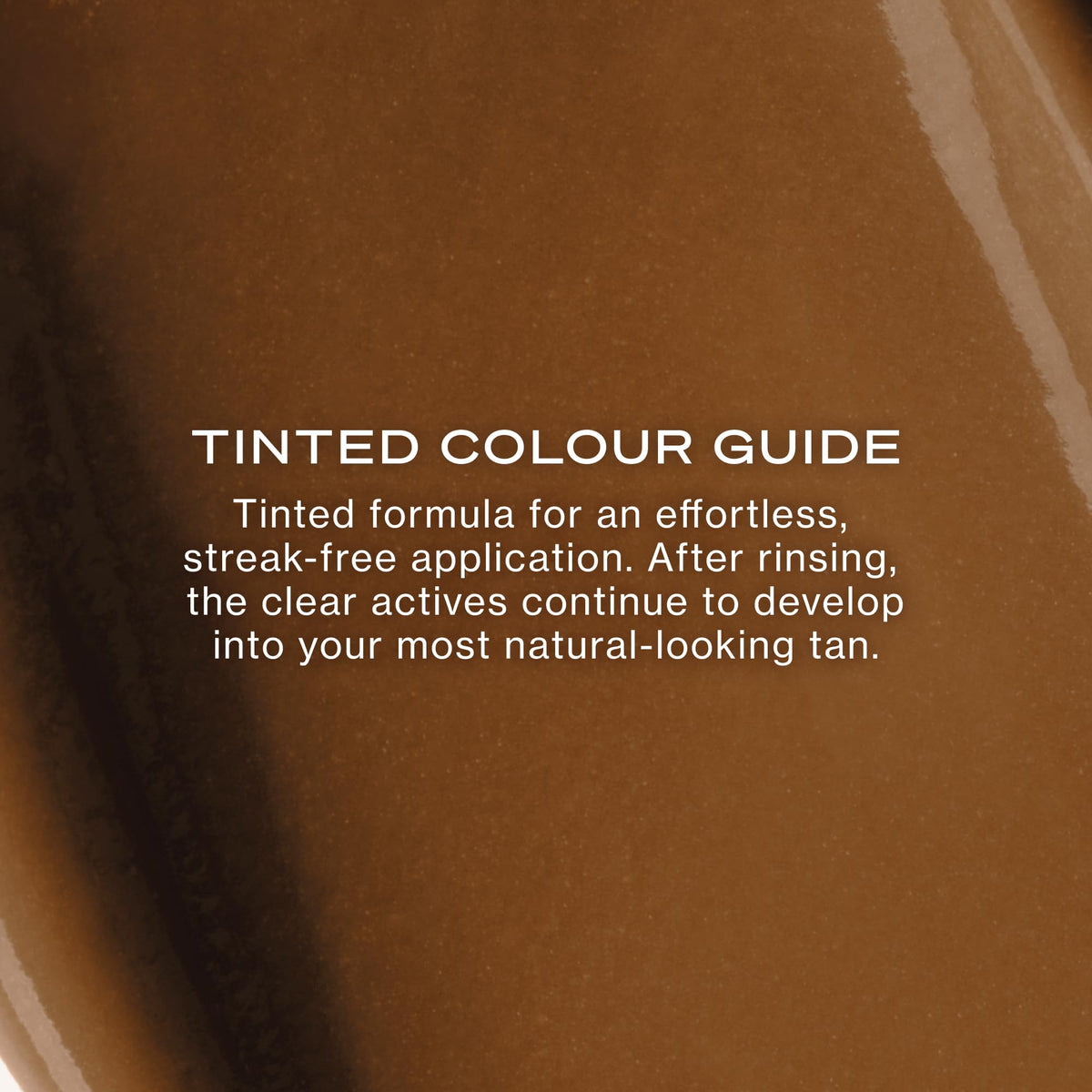 Loving Tan being applied with finger to cheek for even, guided coverage