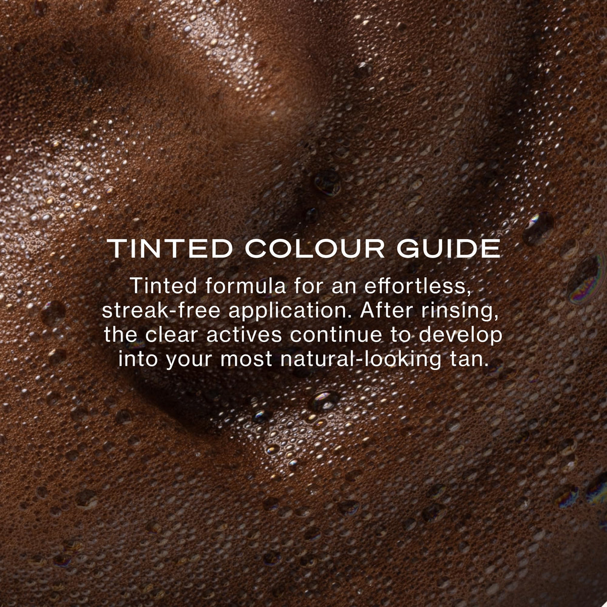 Loving Tan instant bronze guide close-up for streak-free application