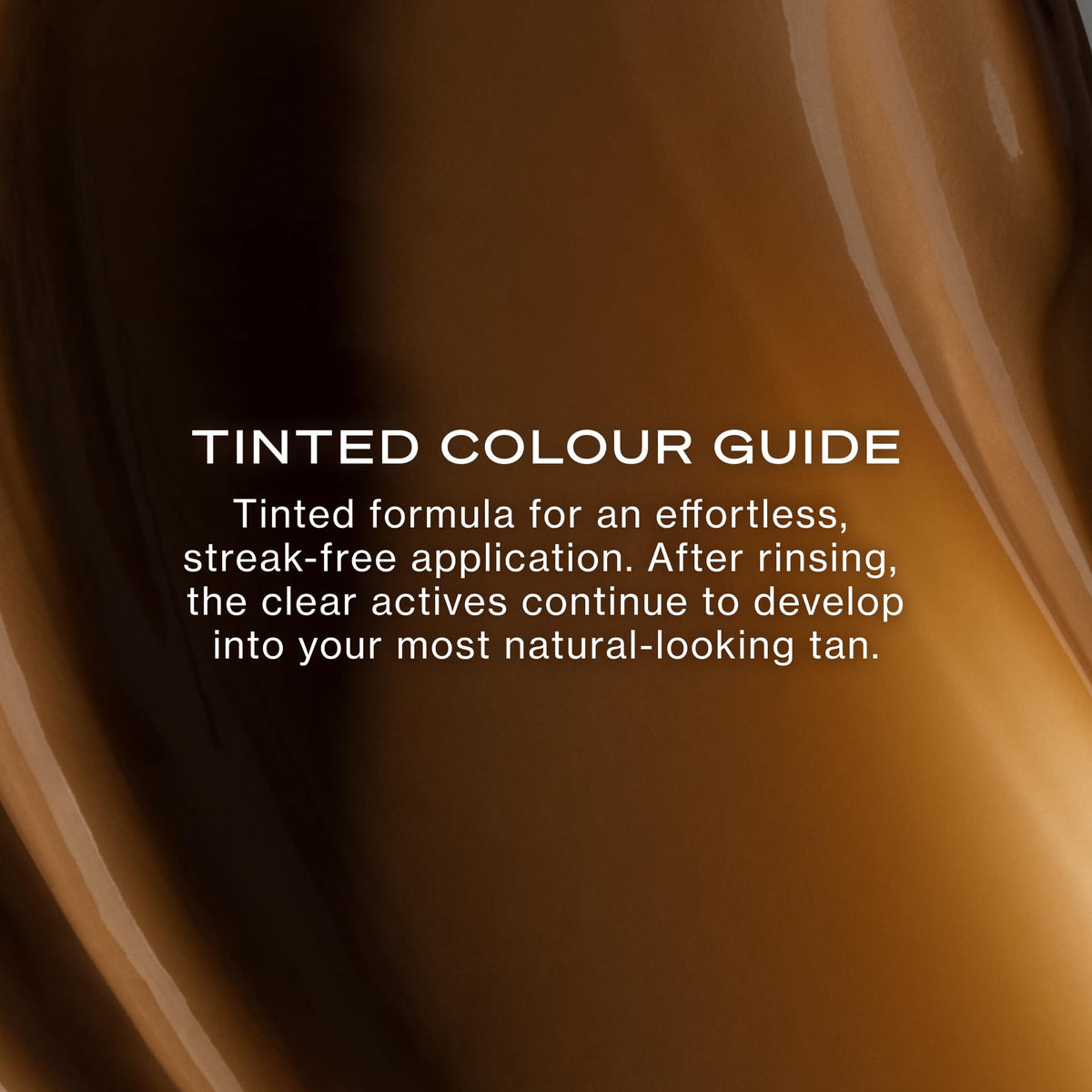 Loving Tan before and after swatch showing gradual dark natural-looking colour
