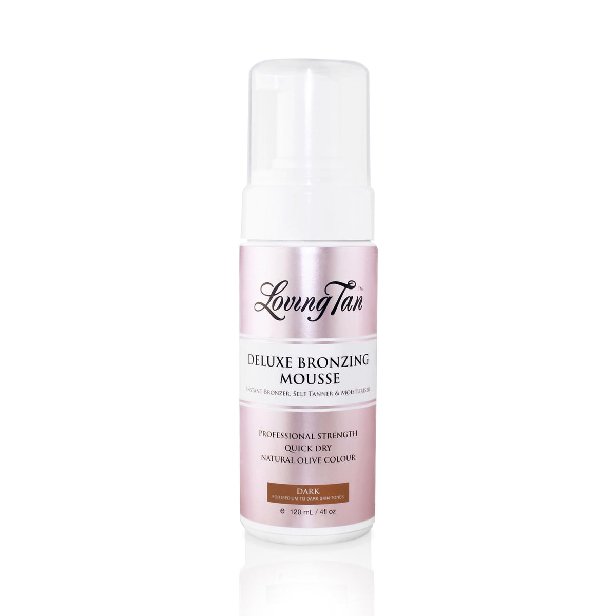 Loving Tan front packaging showing product and branding for quick recognition