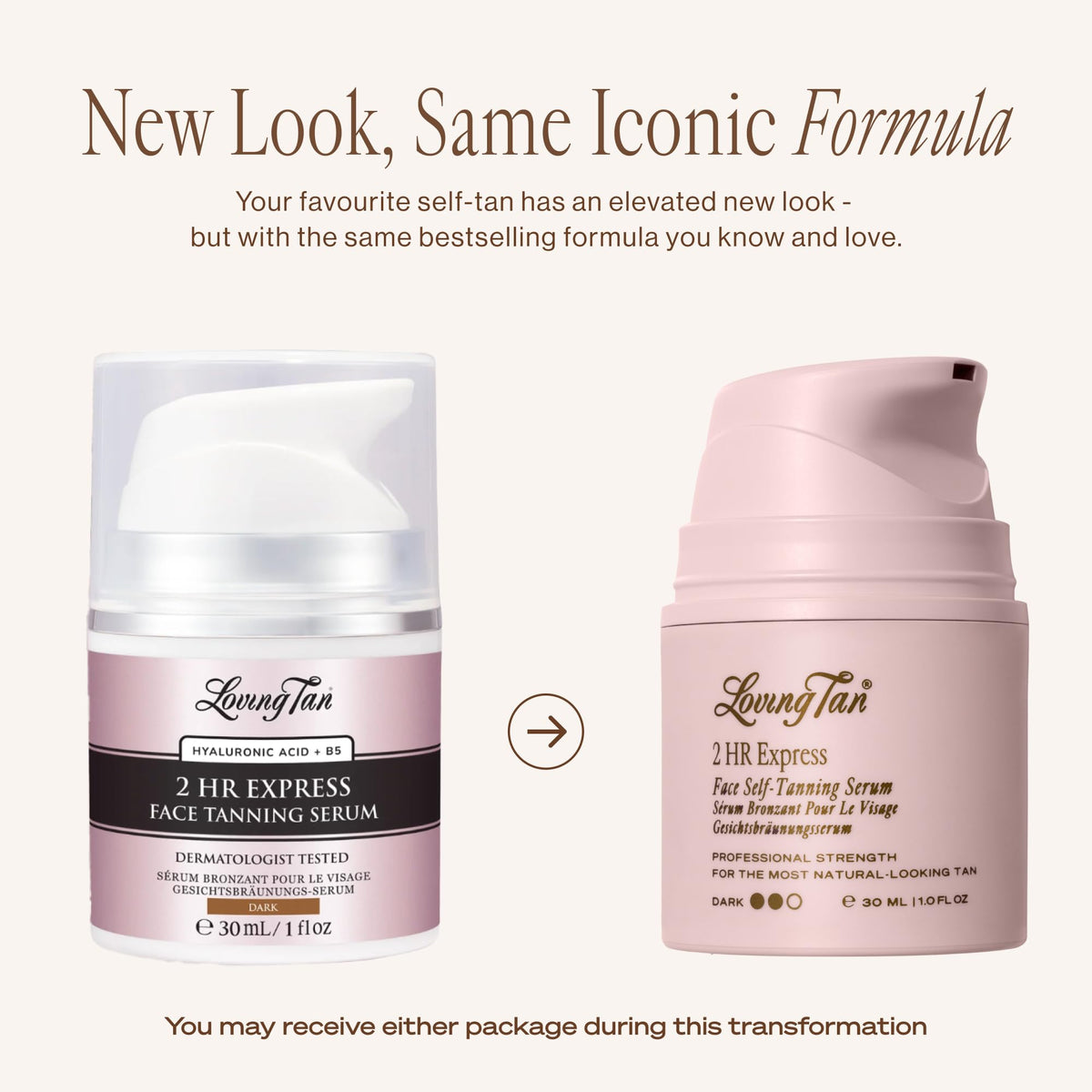Loving Tan serum texture on dropper highlighting lightweight hydration