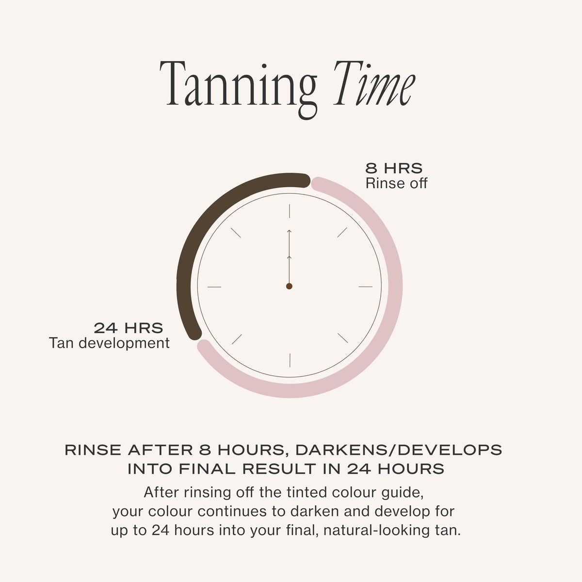 Loving Tan in bathroom lifestyle setting showing at-home salon-quality benefit