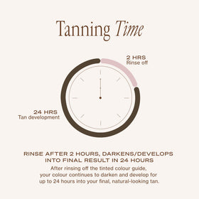 Loving Tan lifestyle model with beach-ready deep bronze glow