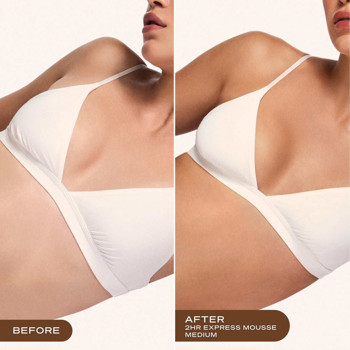 Loving Tan mitt application in use for streak-free, professional coverage