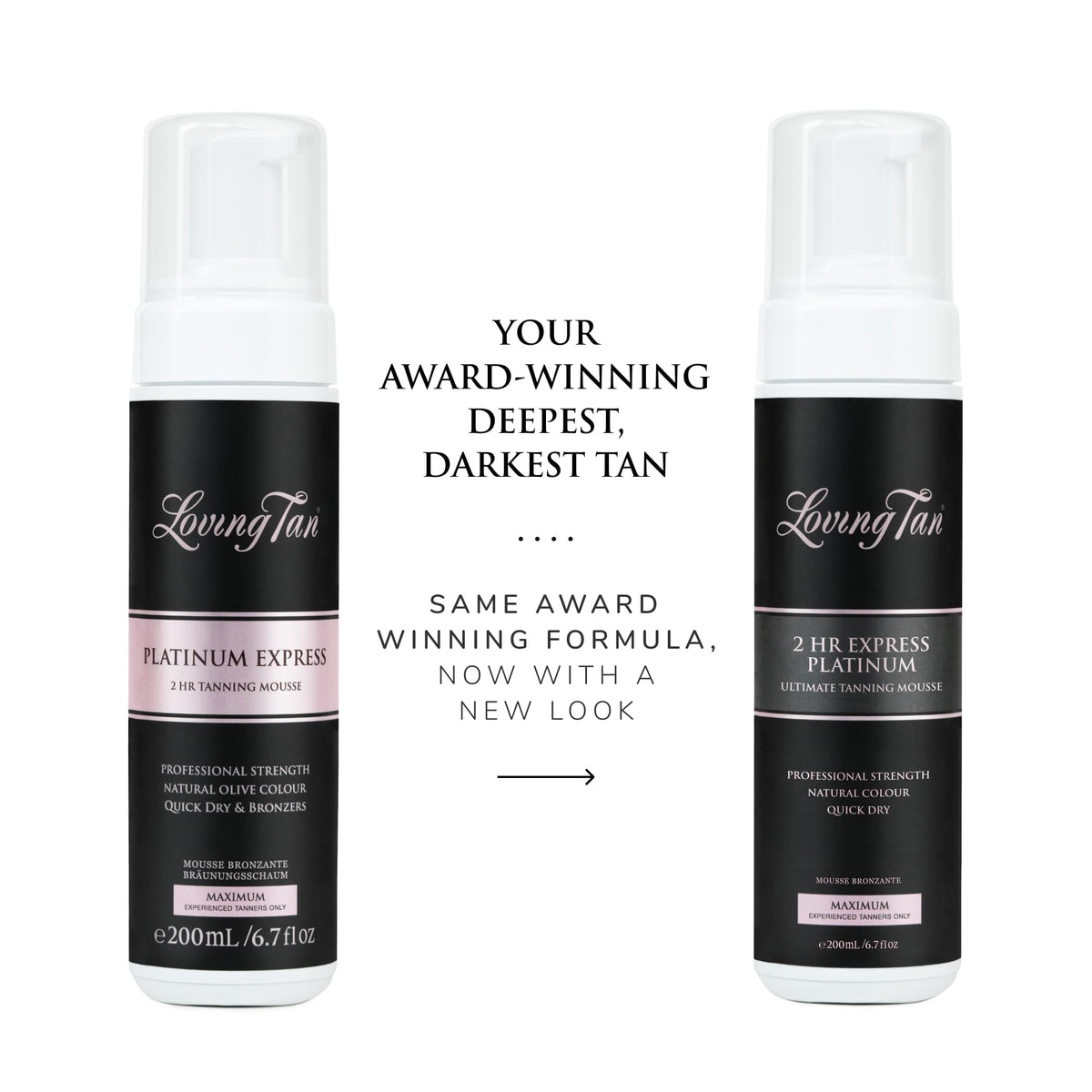 Loving Tan mousse texture close-up demonstrating smooth blendability benefit