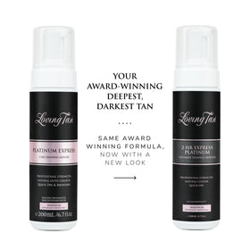 Loving Tan mousse texture close-up demonstrating smooth blendability benefit