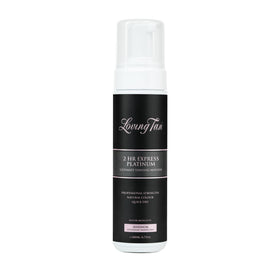 Loving Tan bottle front view showing packaging and ease of use benefit