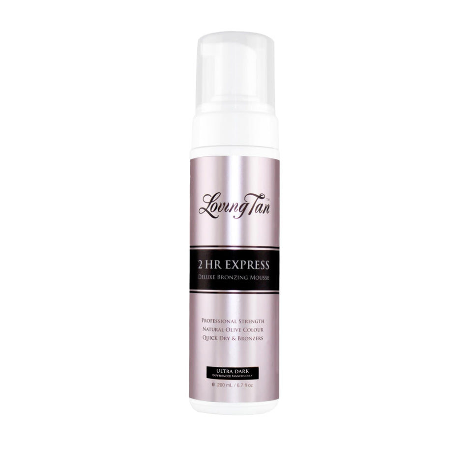 Loving Tan front packaging showing product name and ultra dark benefit